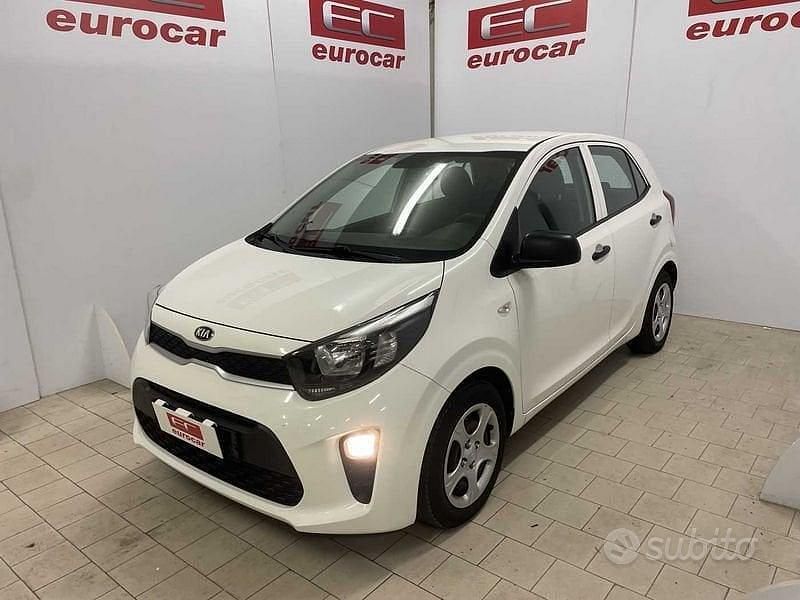 Usata Kia Picanto City 66 CV (48 kW) 2017 Bianco Utilitaria