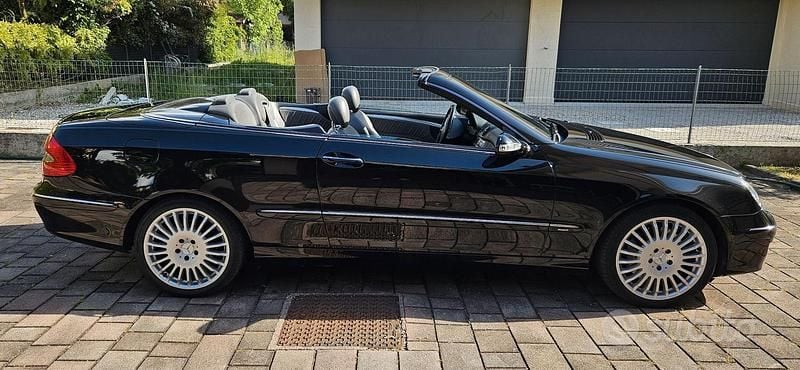 Usata Mercedes CLK200 Avantgarde 2006 Nero Cabrio