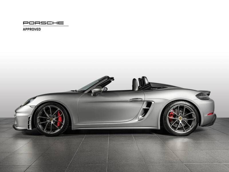 Usata Porsche 718 Spyder 420 CV (308 kW) 2021 Argento gt Cabrio
