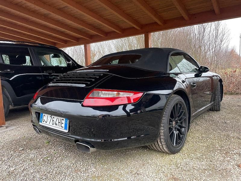 Usata Porsche 997 345 CV (253 kW) 2008 Nero Cabrio