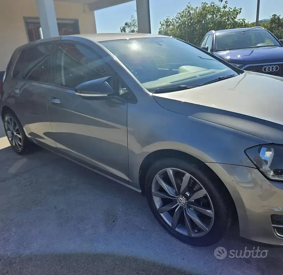 Usata VW Golf VII 105 CV (77 kW) 2015 Grigio Berlina