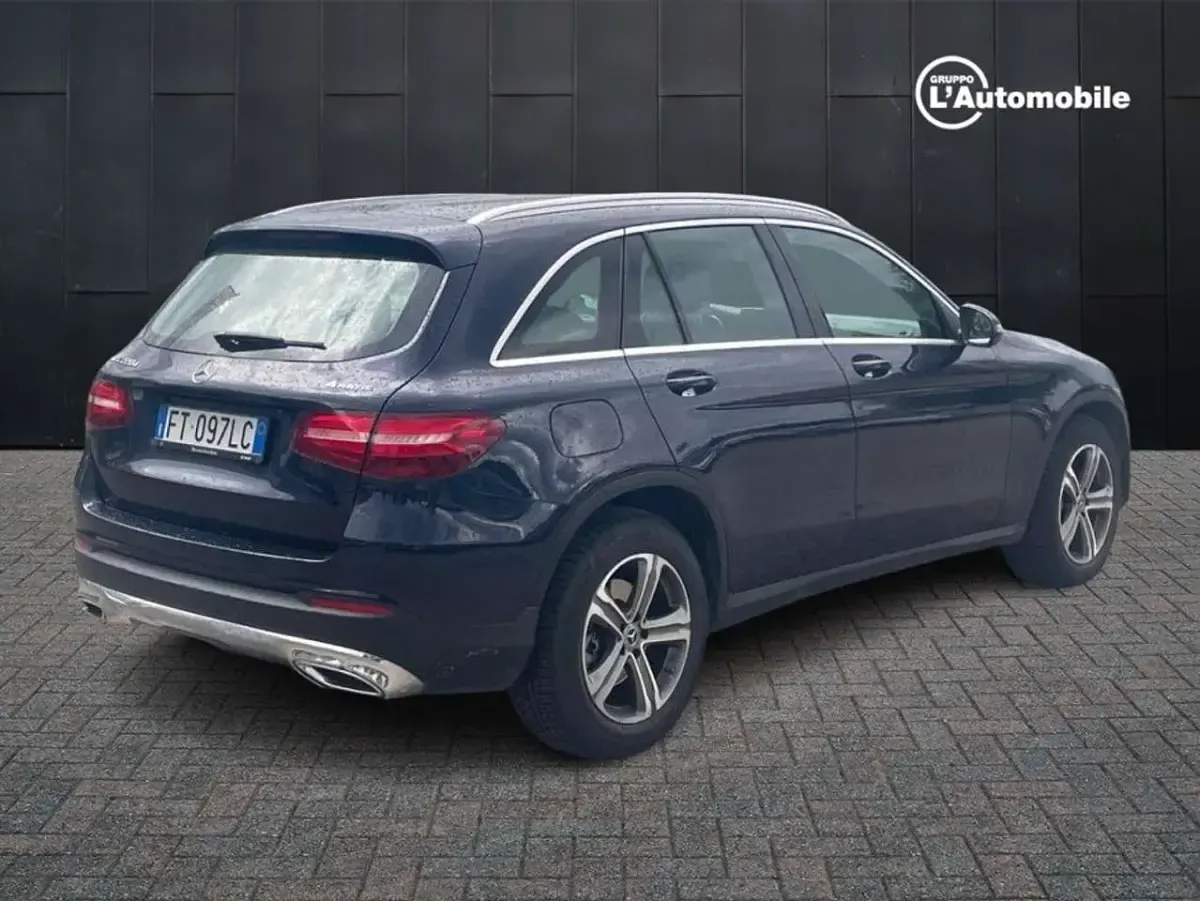 Usata Mercedes GLC220 Exclusive 170 CV (125 kW) 2019 Blu SUV