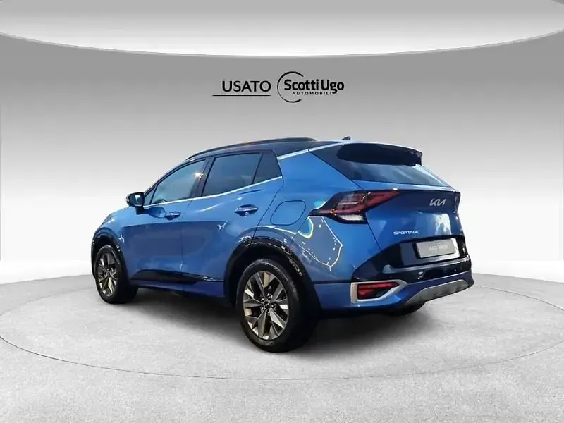 Usata Kia Sportage GT-Line 230 CV (169 kW) 2022 Blu SUV