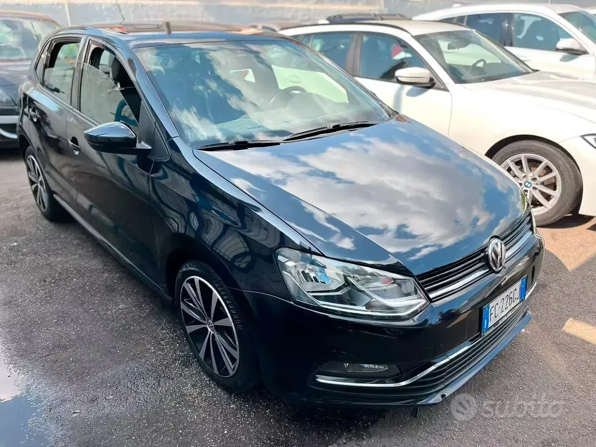 Usata VW Polo Highline 90 CV (66 kW) 2016 Nero Berlina