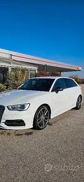 Usata Audi S3 300 CV (220 kW) 2015 Bianco Berlina