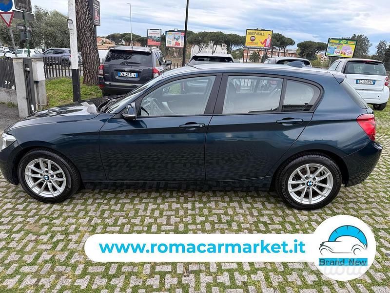 Usata BMW 116 Efficient Dynamics 116 CV (85 kW) 2015 Blu Utilitaria