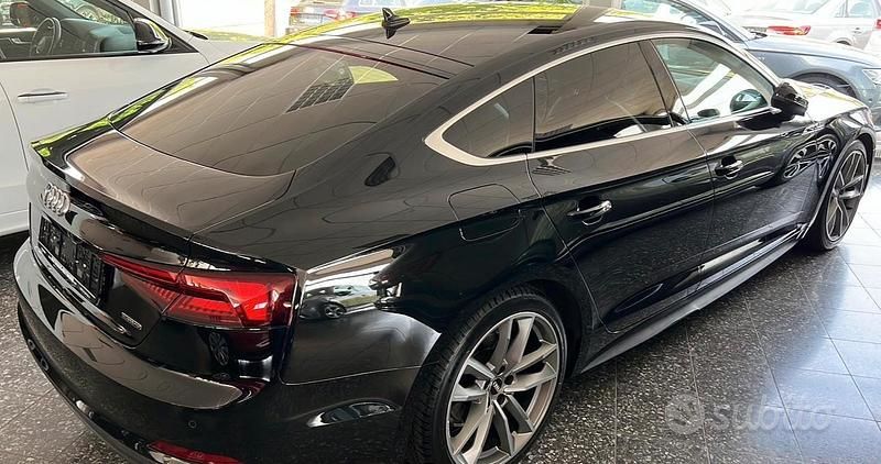 Usata Audi A5 Sportback S-Line 190 CV (139 kW) 2020 Nero Utilitaria