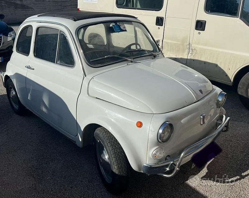 Usata Fiat 500 1970 Bianco Utilitaria