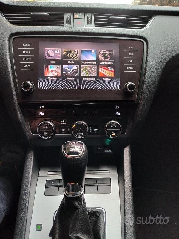 Usata Skoda Octavia G-TEC Style 2020 Verde Station wagon