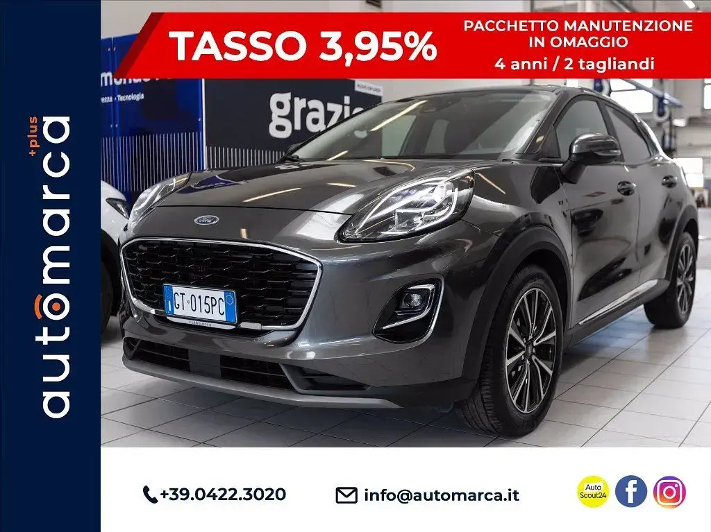 Usata Ford Puma Titanium 125 CV (91 kW) 2024 Magnetic grey (metallizzato) SUV
