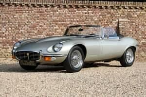 Grigio Usata 1973 Jaguar E-Type Cabrio | 99.500 € - Immagine 1/4