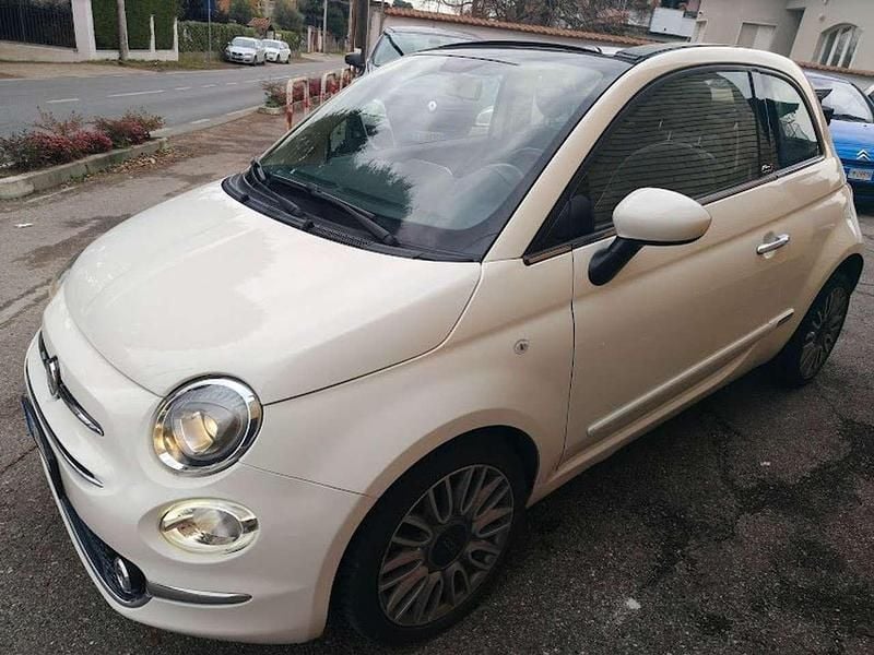 Bianco Usata 2016 Fiat 500C Lounge Cabrio | 9200 € (Buon prezzo) - Immagine 1/4