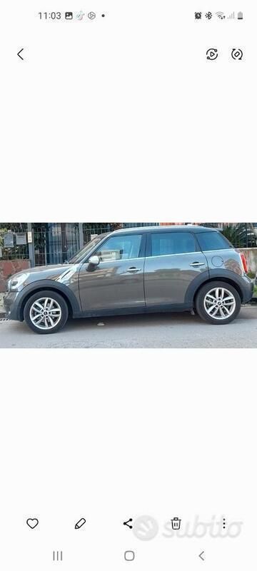 Usata Mini Countryman 111 CV (81 kW) 2012 Marrone SUV