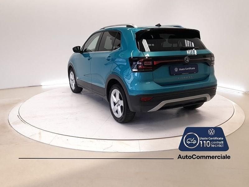 Usata VW T-Cross Advance 110 CV (80 kW) 2023 Azzurro SUV
