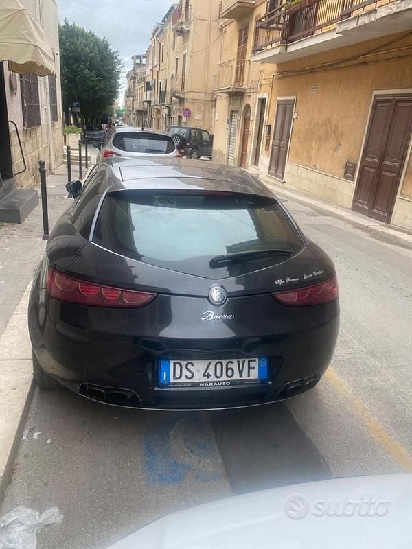 Usata Alfa Romeo Brera 185 CV (136 kW) 2008 Nero Coupé