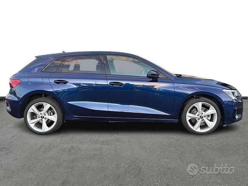 Usata Audi A3 Advanced 204 CV (150 kW) 2022 Blu Berlina