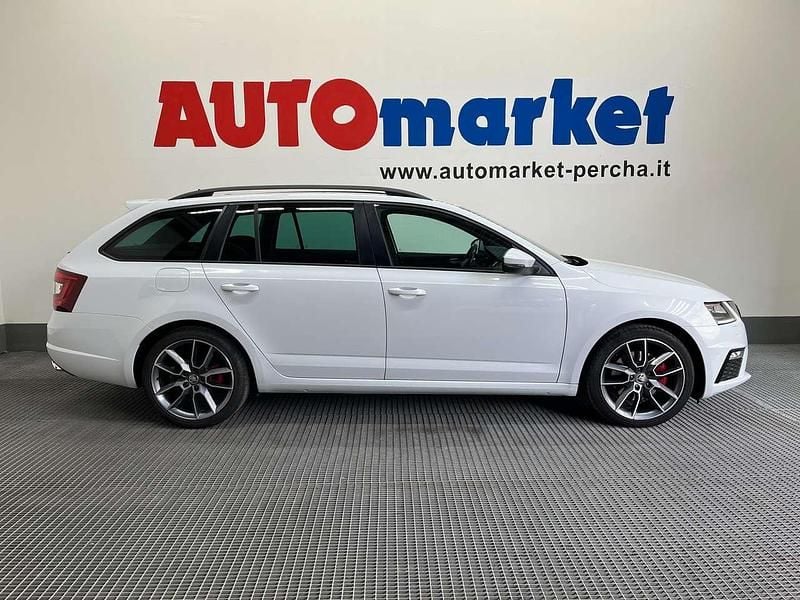 Usata Skoda Octavia RS 184 CV (135 kW) 2018 Bianco Station wagon