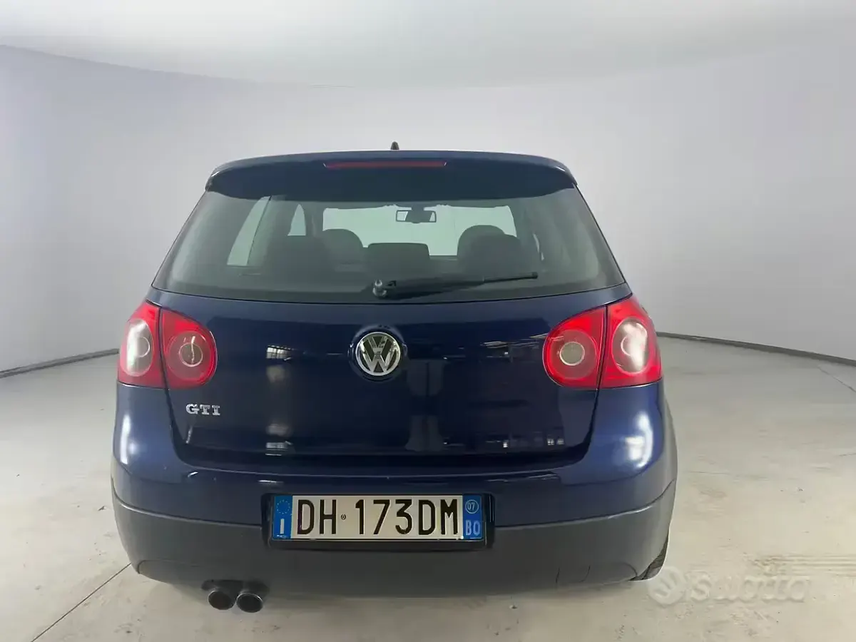 Usata VW Golf GTI 200 CV (147 kW) 2007 Blu Coupé