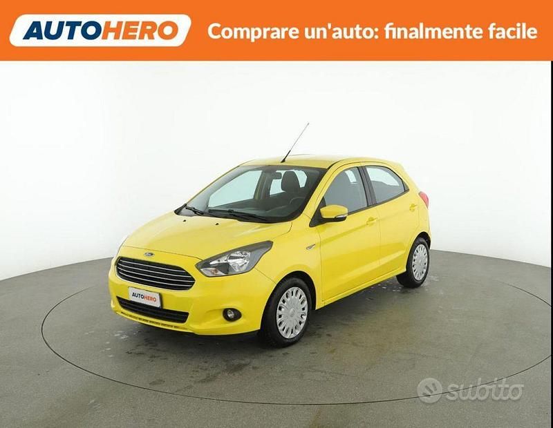 Usata Ford Ka Plus Basis 70 CV (51 kW) 2017 Giallo Utilitaria