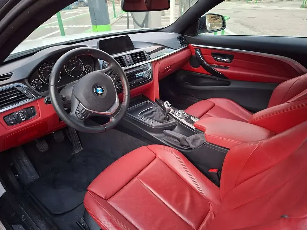 Usata BMW 430 Sport Line 252 CV (185 kW) 2016 Bianco Coupé