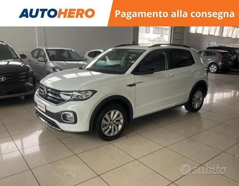 Bianco Usata 2021 VW T-Cross Sport SUV | 17.399 € (Ottimo prezzo) - Immagine 1/2