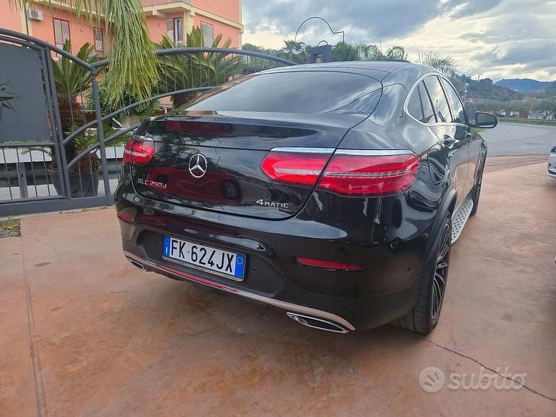 Usata Mercedes GLC250 Premium 2017 Nero Coupé