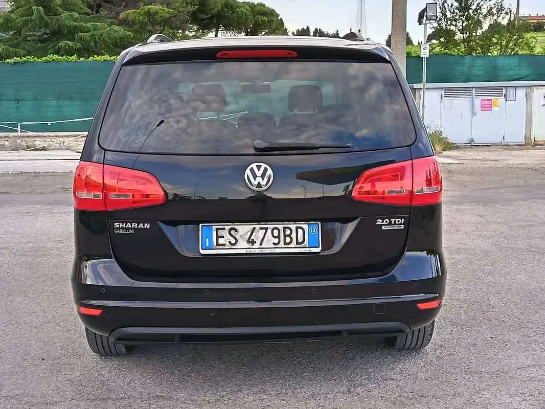 Usata VW Sharan Highline 140 CV (102 kW) 2013 Nero Monovolume