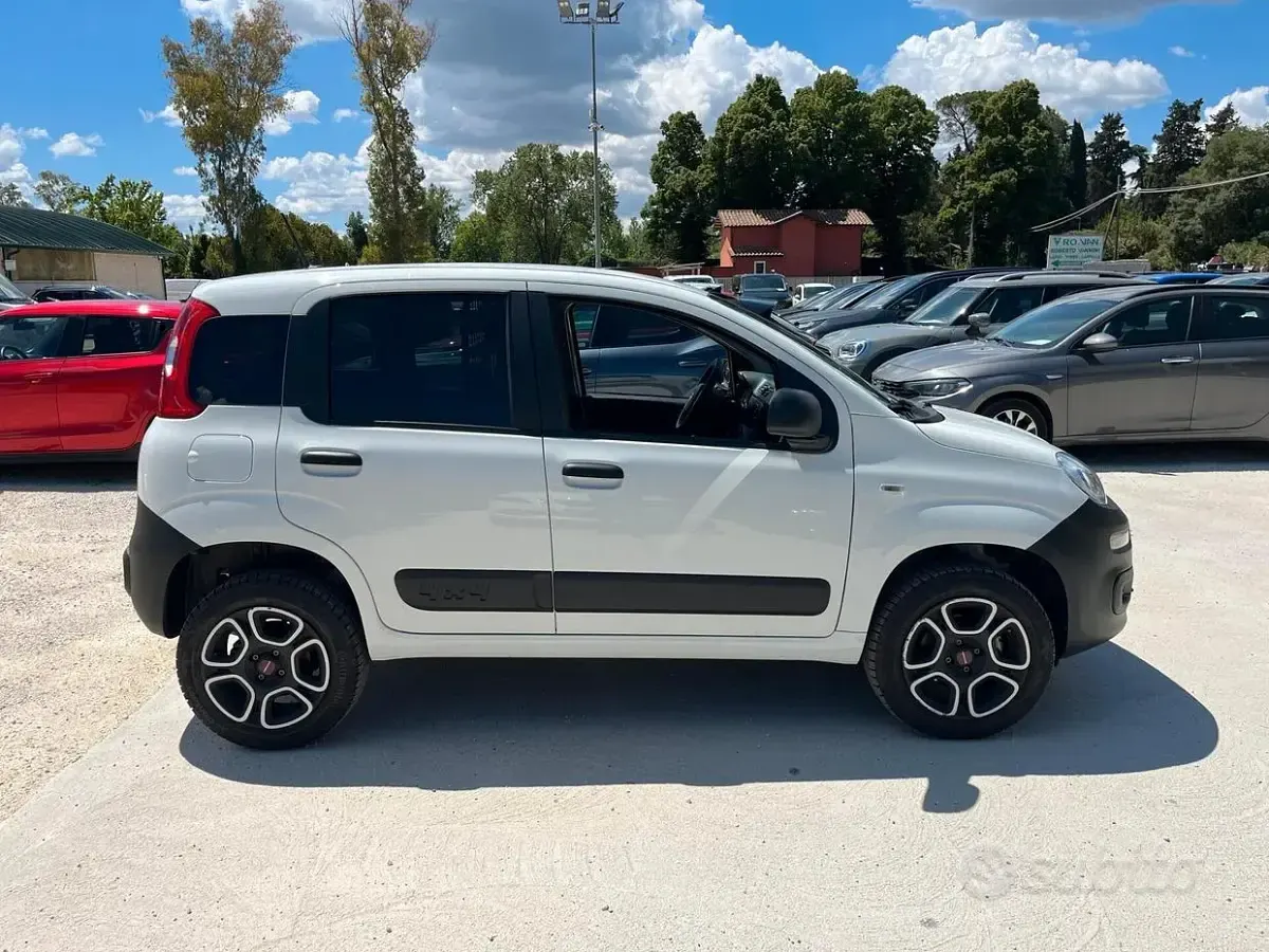 Usata Fiat Panda 4x4 Pop 85 CV (62 kW) 2021 Bianco Utilitaria