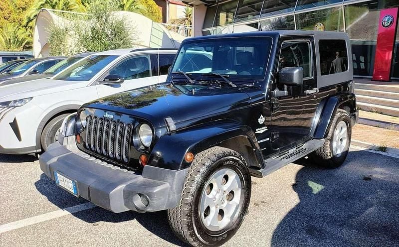 Usata Jeep Wrangler Sahara 177 CV (130 kW) 2007 Nero SUV