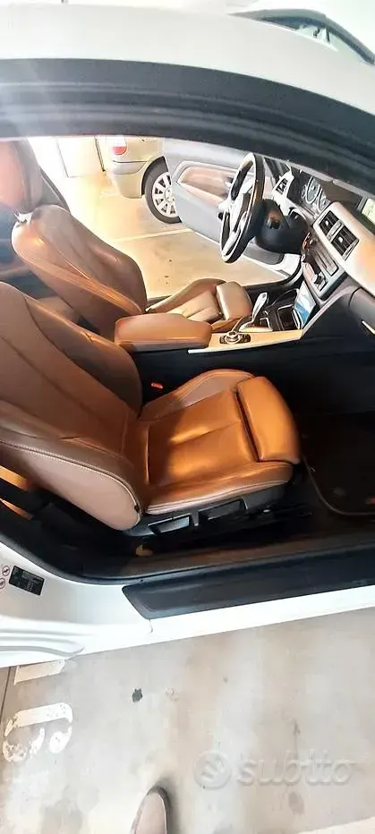 Usata BMW 420 Coupé 190 CV (139 kW) 2015 Bianco Coupé