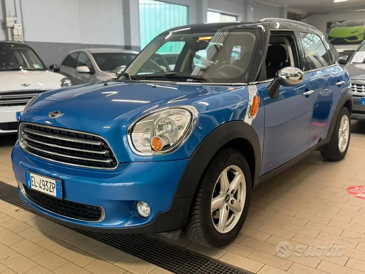Usata Mini Cooper D Countryman 111 CV (81 kW) 2012 Blu/azzurro SUV