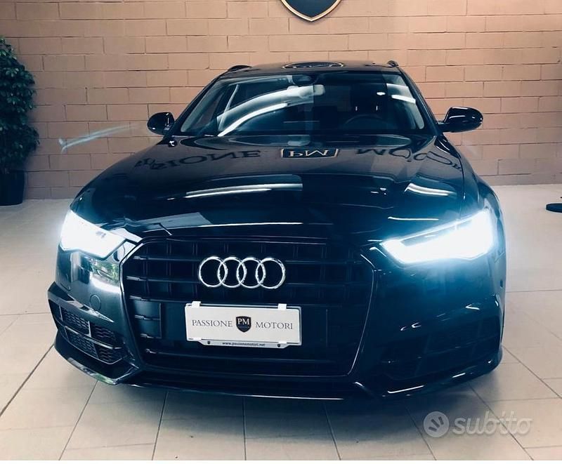 Usata Audi A6 S-Line 190 CV (139 kW) 2018 Nero Station wagon