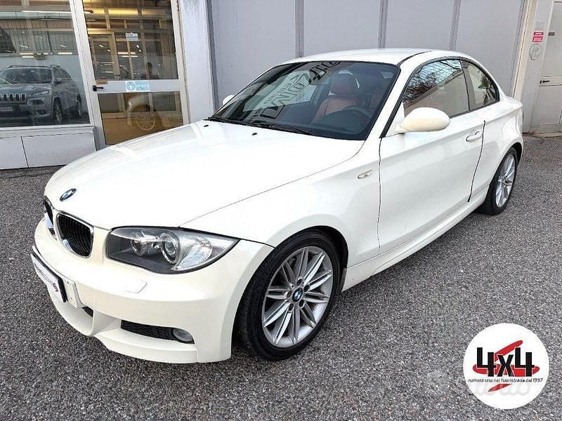 Usata BMW 120 Coupé M Sport 177 CV (130 kW) 2009 Bianco Coupé