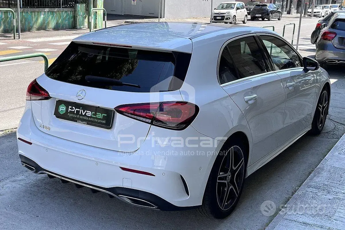 Usata Mercedes A180 Premium 136 CV (100 kW) 2020 Bianco Berlina