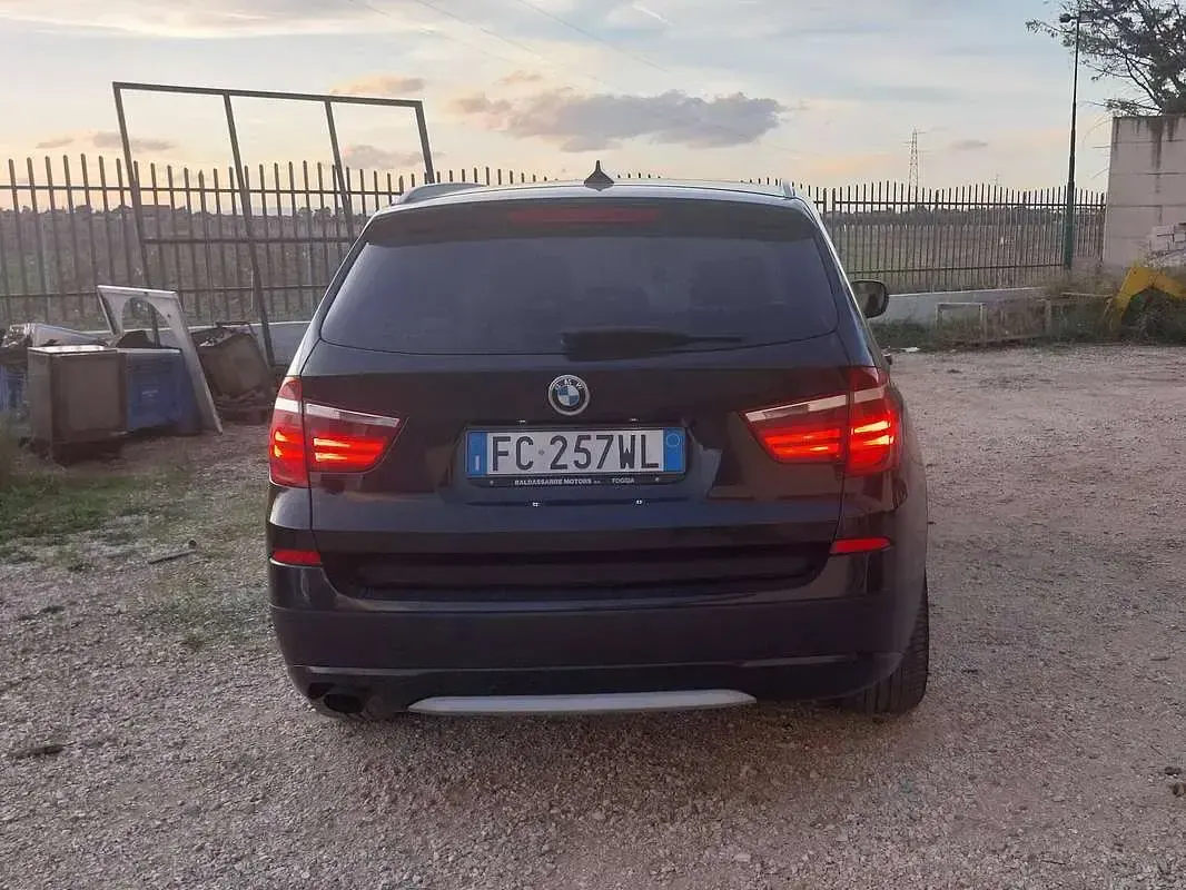 Usata BMW X3 184 CV (135 kW) 2011 Nero SUV