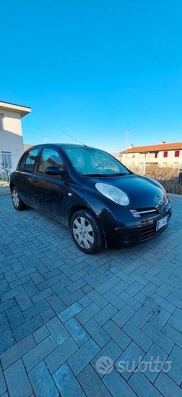 Usata Nissan Micra 80 CV (58 kW) 2007 Nero Utilitaria