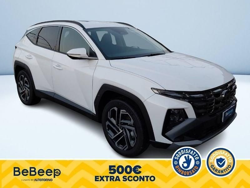 Nuova Hyundai Tucson 252 CV (185 kW) 2025 Bianco pastello SUV