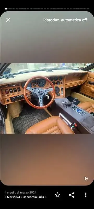 Usata Maserati Merak 241 CV (177 kW) 1980 Blu/azzurro Coupé