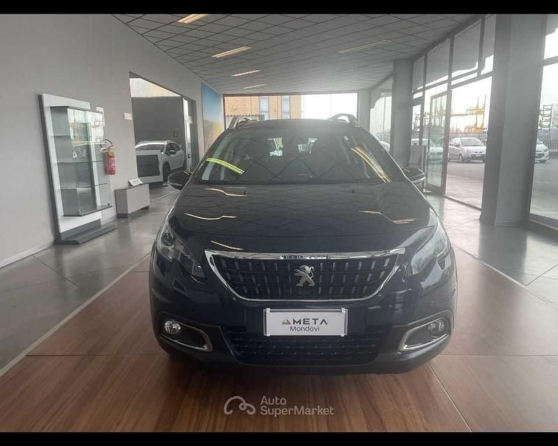 Usata Peugeot 2008 Access 75 CV (55 kW) 2018 Blu SUV