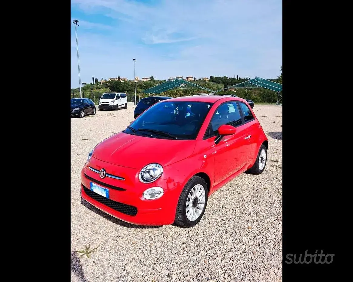 Usata Fiat 500 69 CV (50 kW) 2023 Rosso Berlina