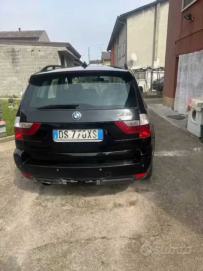 Usata BMW X3 177 CV (130 kW) 2008 Nero SUV