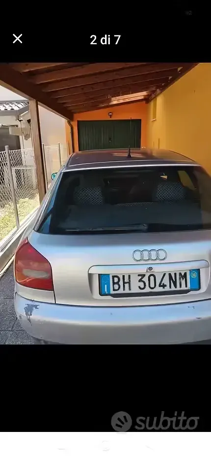 Usata Audi A3 110 CV (80 kW) 2000 Grigio Utilitaria