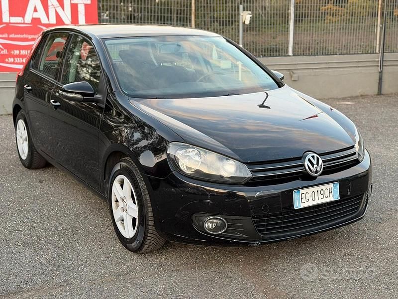 Usata VW Golf VI United 80 CV (58 kW) 2011 Nero Utilitaria