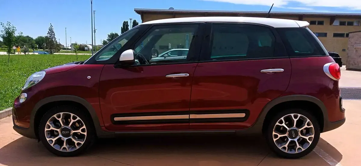 Usata Fiat 500L Trekking 95 CV (69 kW) 2016 Rosso Monovolume