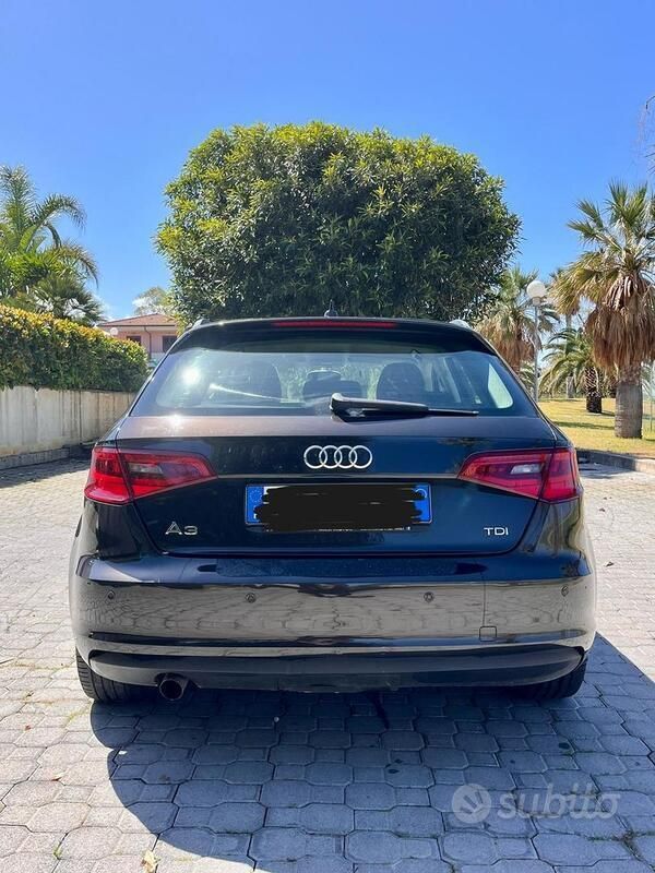 Usata Audi A3 90 CV (66 kW) 2013 Marrone Berlina