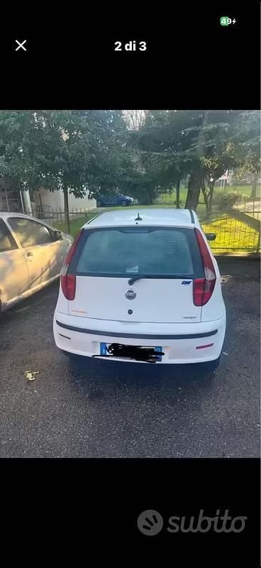 Usata Fiat Punto 2004 Bianco Utilitaria