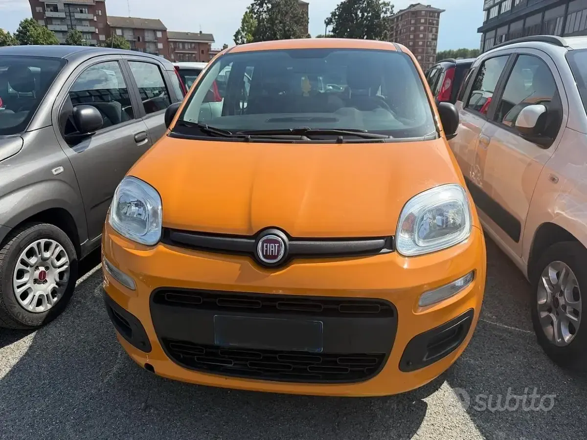 Usata Fiat Panda Easy 69 CV (50 kW) 2020 Arancione Utilitaria