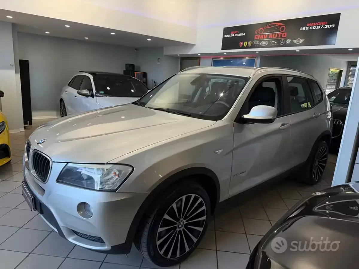Usata BMW X3 184 CV (135 kW) 2012 Grigio SUV