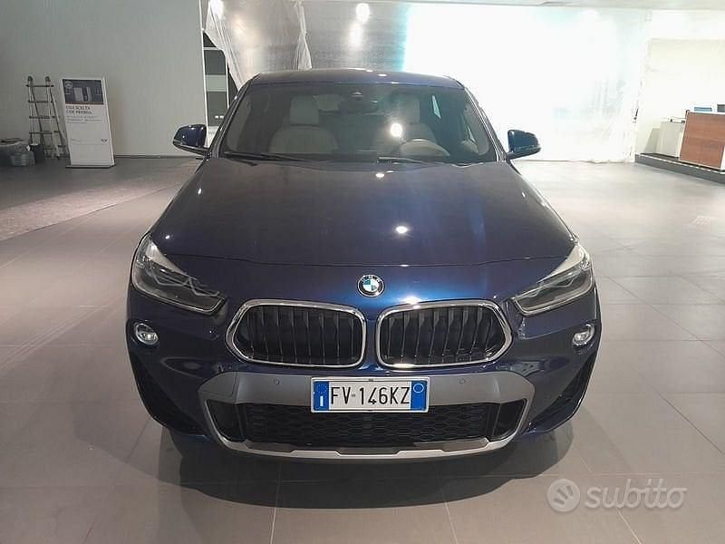 Usata BMW X2 M Sport 192 CV (141 kW) 2019 Blu/azzurro SUV