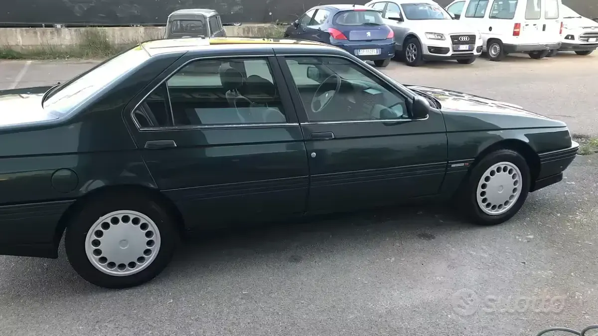 Usata Alfa Romeo 164 144 CV (105 kW) 1992 Verde Berlina